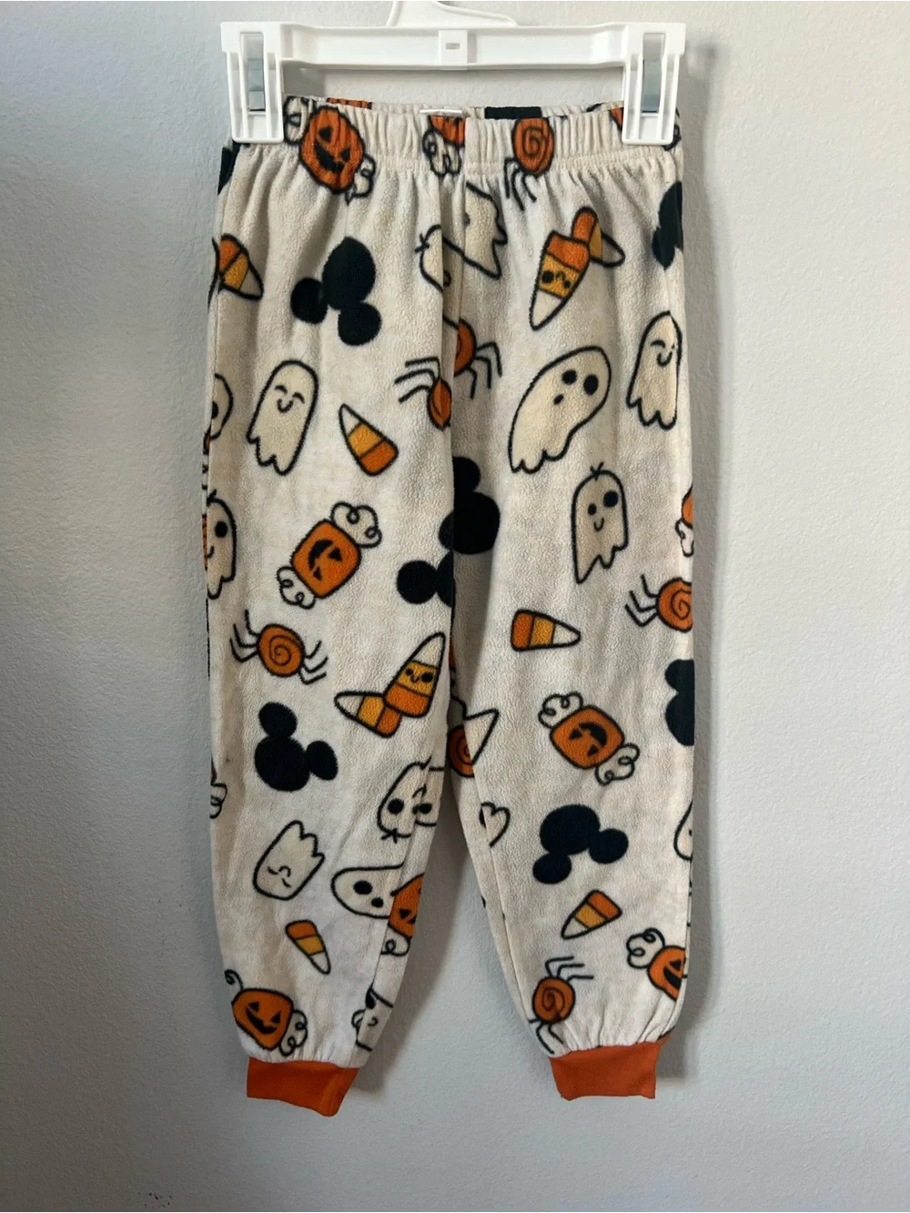 Disney Orange and Cream Halloween Kids Pajama Set